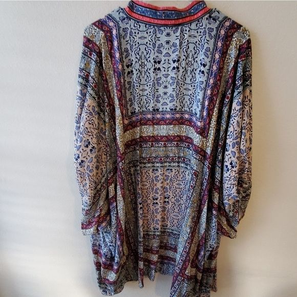 New kimono paisley‎ coverup plus size 2X - Picture 5 of 6